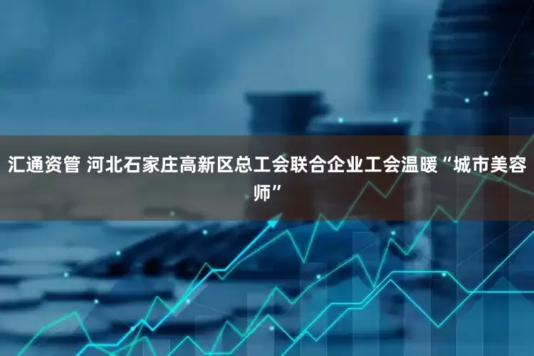 汇通资管 河北石家庄高新区总工会联合企业工会温暖“城市美容师”