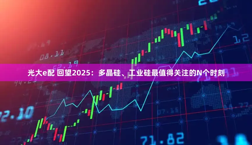 光大e配 回望2025：多晶硅、工业硅最值得关注的N个时刻
